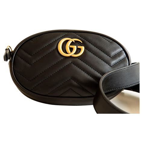 gucci quilted leather belt bag